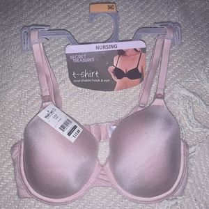 34c *NURSING* T-SHIRT BRA ~ *MATERNITY* size small (4-6) NWT